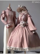 ZJ Story Moon Gazing Lily 2.0 Blouse Vest Trousers Underskirt Skirt and OP(Pre-Order/4 Colours/Full Payment Without Shipping)